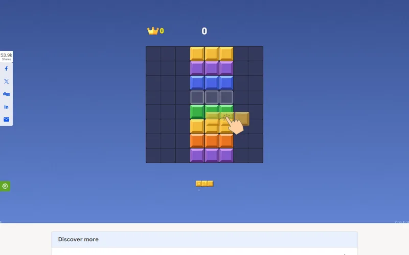 Website snapshot for Block Blast!