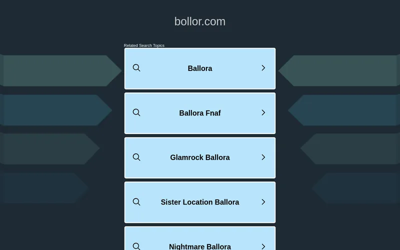 Website snapshot for Bolloré