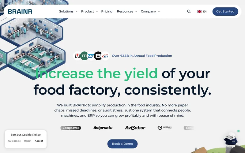 Website snapshot for BRAINR
