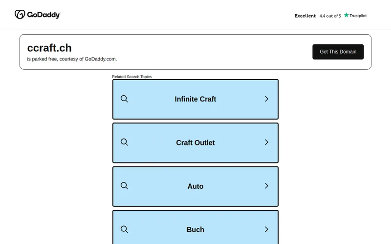 Website snapshot for CCRAFT