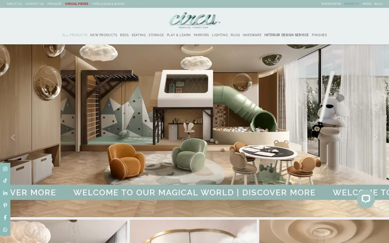 Website snapshot for Circu Li-ion