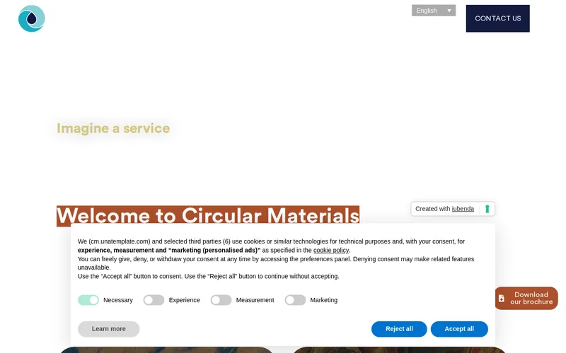 Website snapshot for Circular Materials