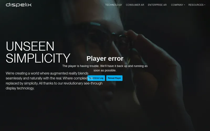 Website snapshot for Dispelix