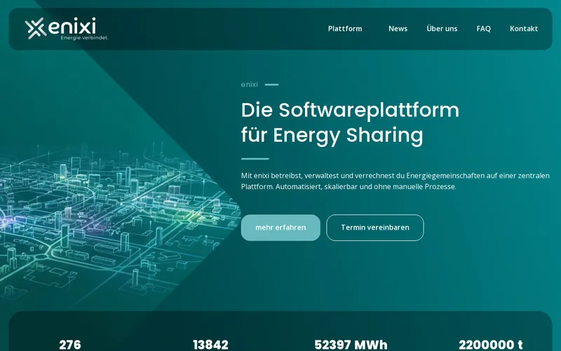 Website snapshot for enixi