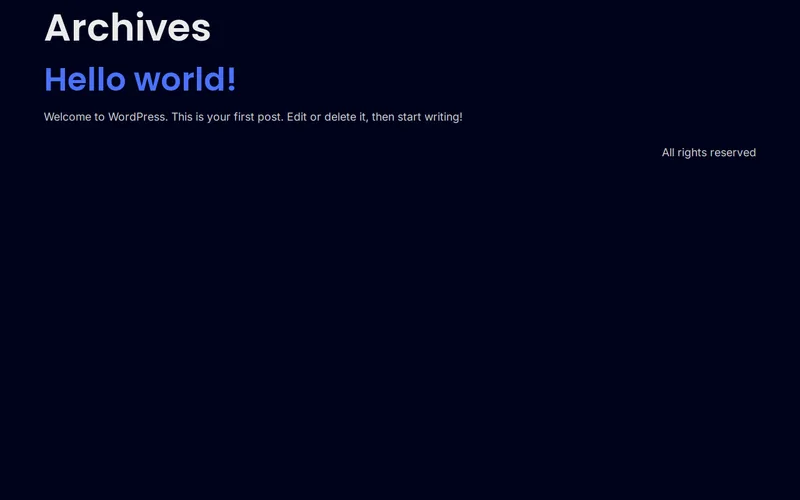 Website snapshot for Exor N.V.