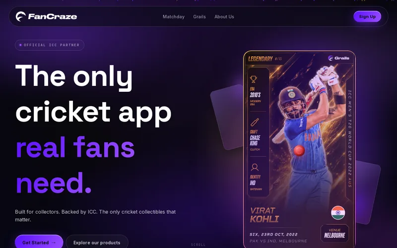 Website snapshot for Fancraze