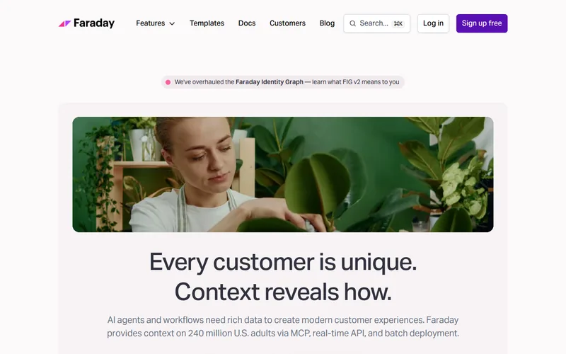 Website snapshot for Faraday Venture Partners