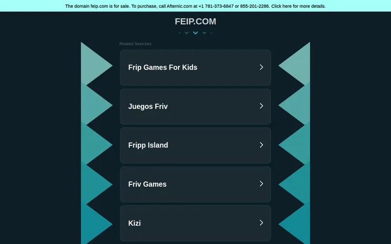 Website snapshot for FEIP
