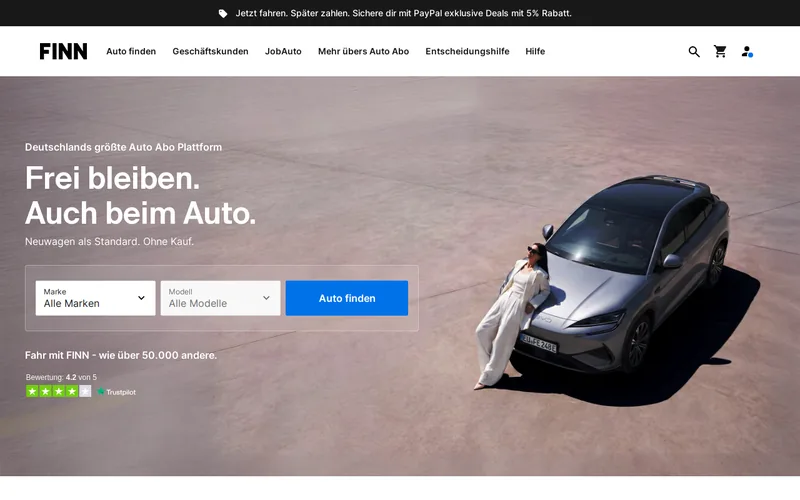 Website snapshot for FINN
