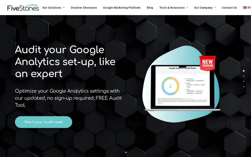 Website snapshot for Fivestones