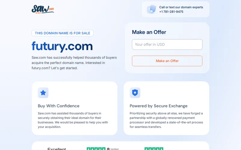 Website snapshot for FUTURY