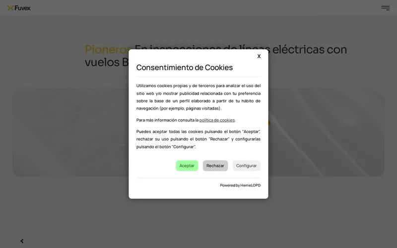 Website snapshot for FuVeX