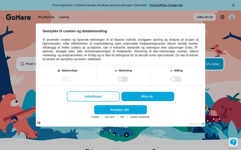 Website snapshot for GoMore