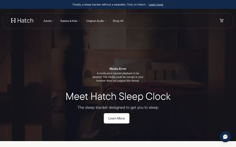 Website snapshot for Hatch