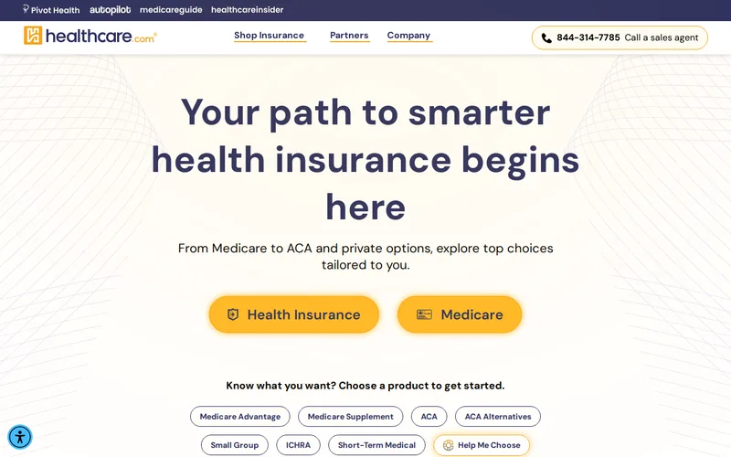 Website snapshot for Healthcare Holding Schweiz AG