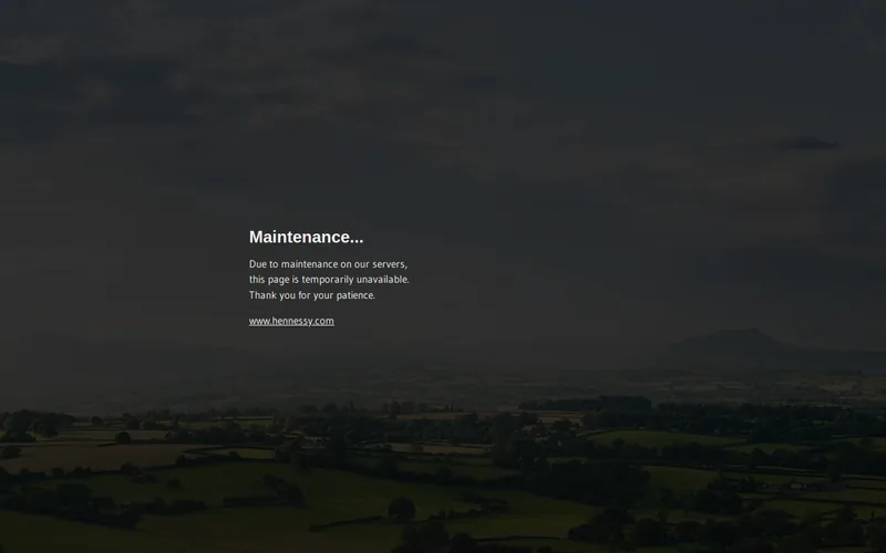 Website snapshot for Hennessy