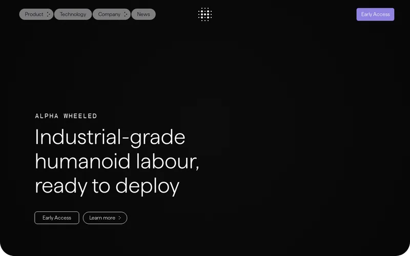 Website snapshot for Humanoid