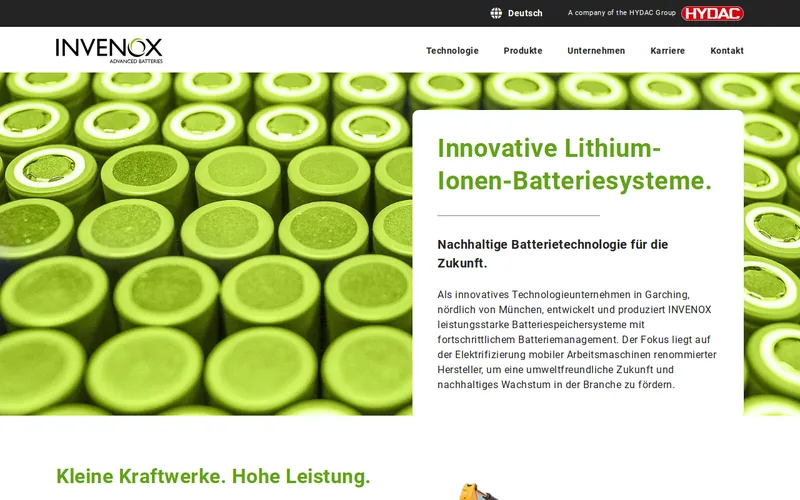 Website snapshot for Invenox