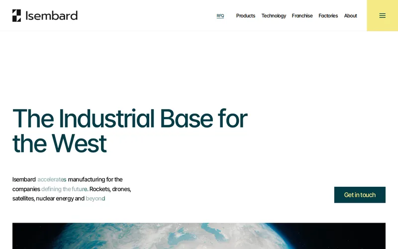 Website snapshot for Isembard