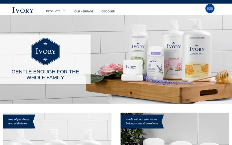 Website snapshot for Ivory Oil & Gas