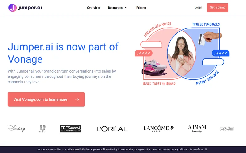 Website snapshot for Jumper
