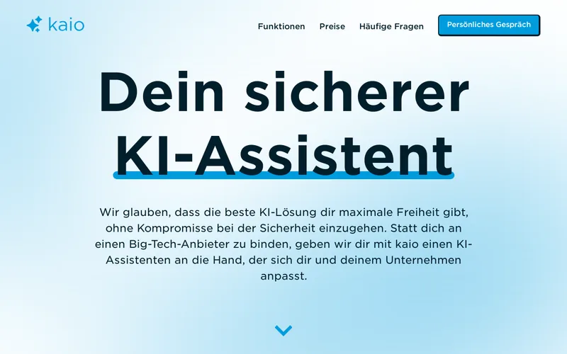 Website snapshot for KAIO