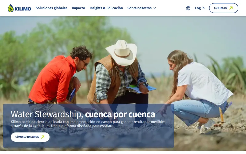 Website snapshot for Kilimo