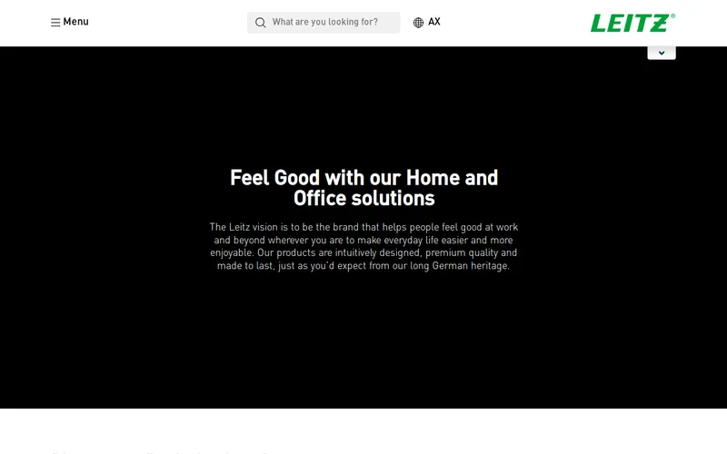 Website snapshot for Leitz