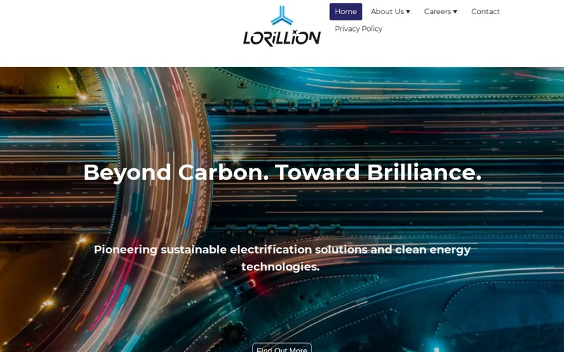 Website snapshot for LORILLION