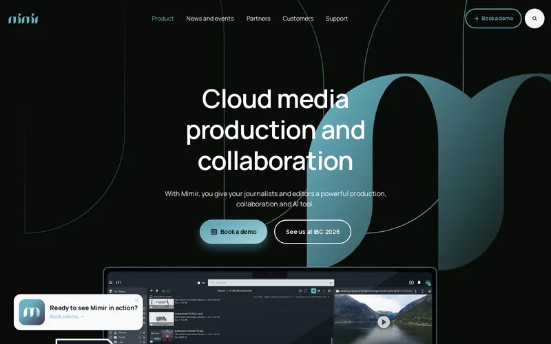 Website snapshot for Mimir