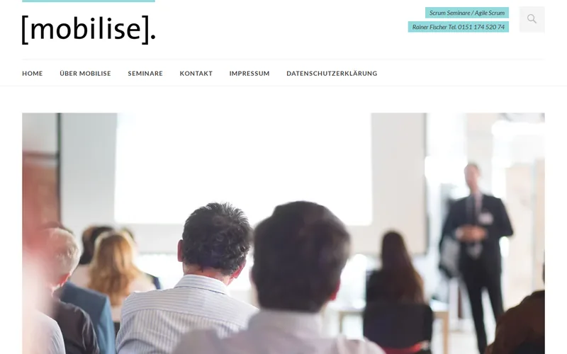 Website snapshot for Mobilise
