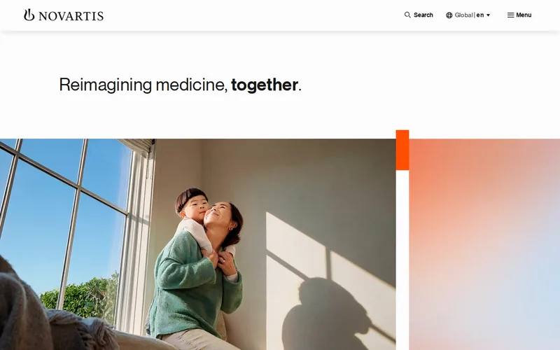Website snapshot for MorphoSys