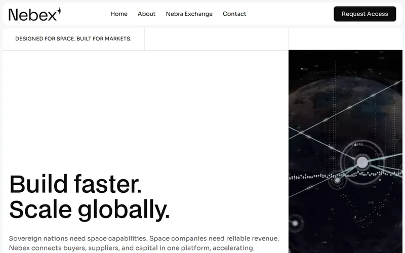Website snapshot for Nebex