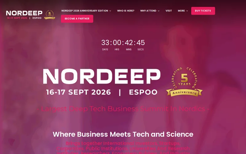 Website snapshot for NORDEEP