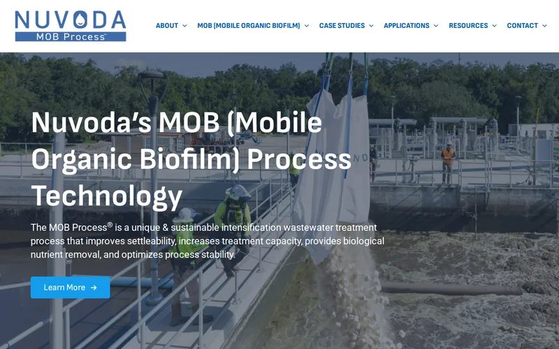 Website snapshot for Nuvoda