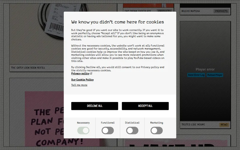 Website snapshot for Oatly