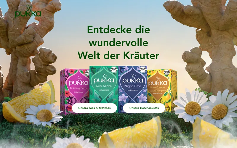 Website snapshot for Pukka Herbs