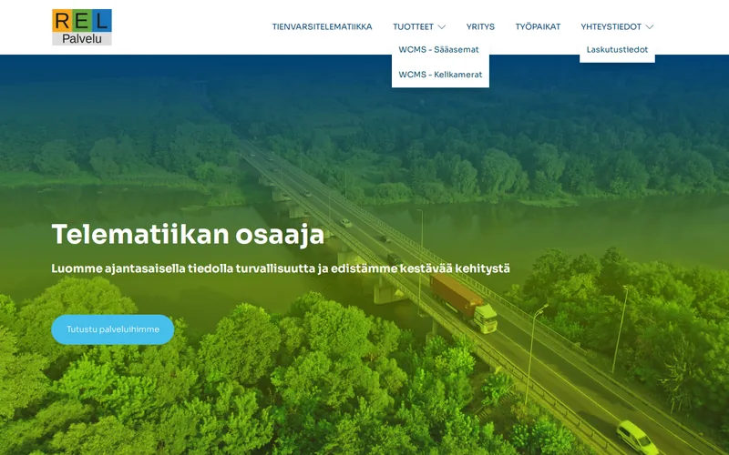 Website snapshot for REL-Palvelu