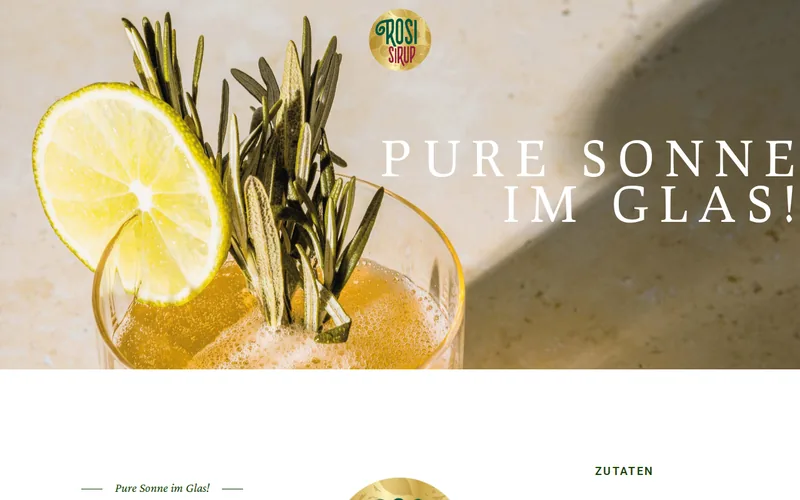 Website snapshot for ROSI