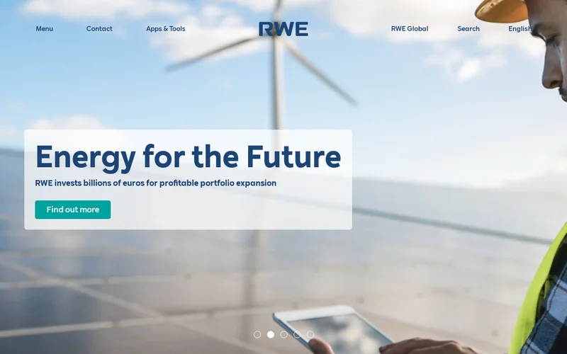 Website snapshot for RWE Generation SE