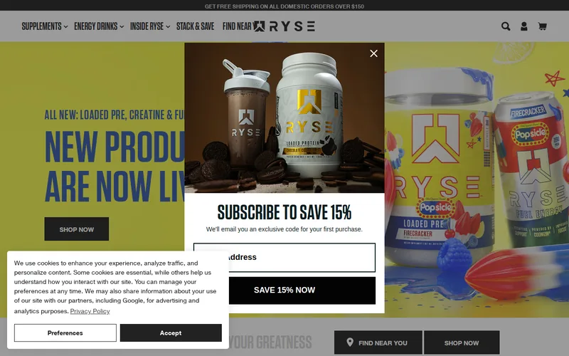 Website snapshot for Ryse