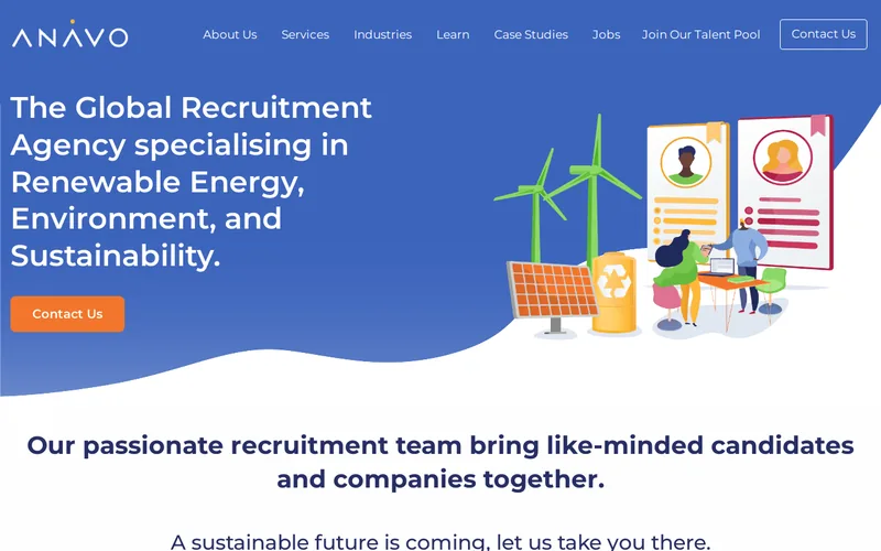 Website snapshot for Anavo Therapeutics