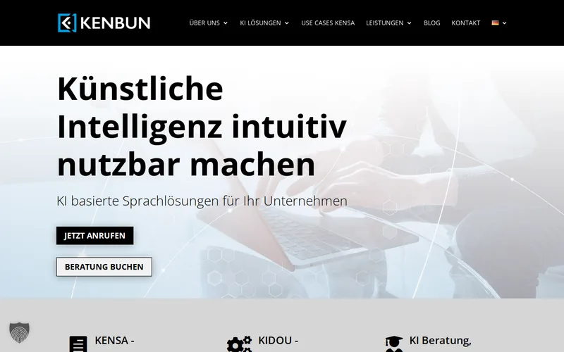 Website snapshot for Kenbun IT
