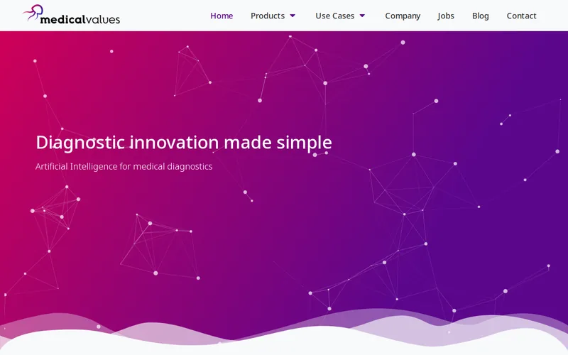 Website snapshot for medicalvalues