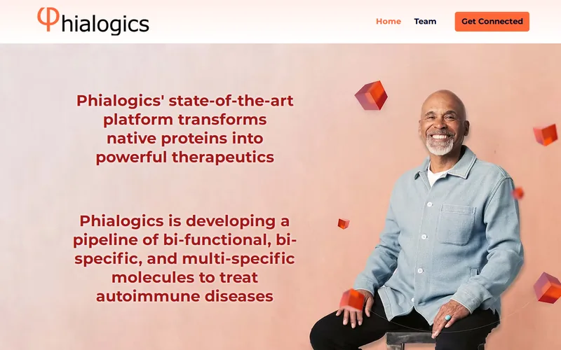 Website snapshot for Phialogics