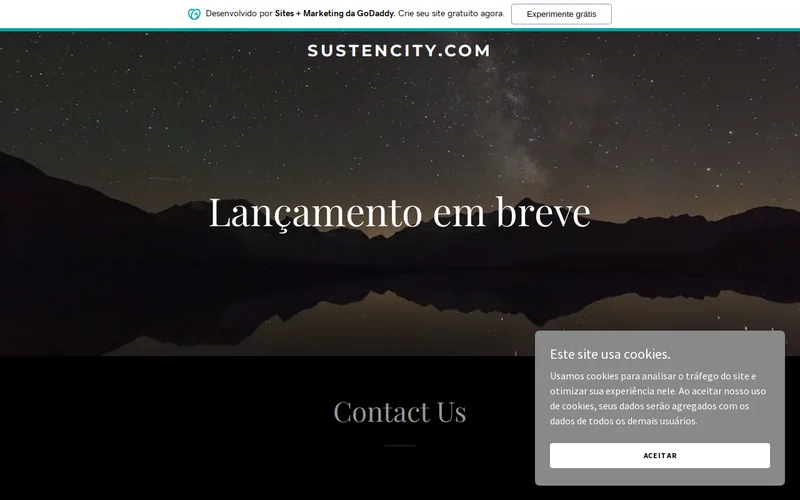 Website snapshot for Sustencity