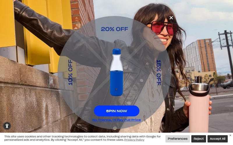 Website snapshot for Swell