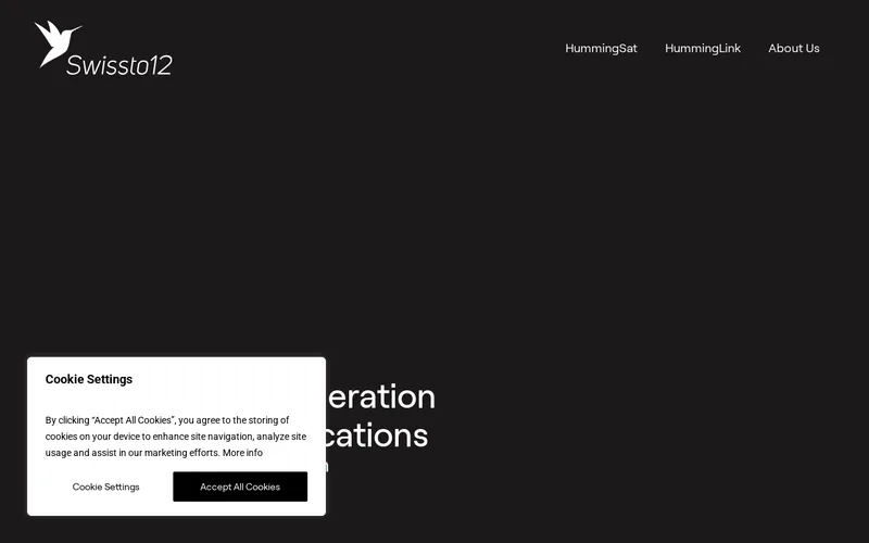 Website snapshot for SWISSto12