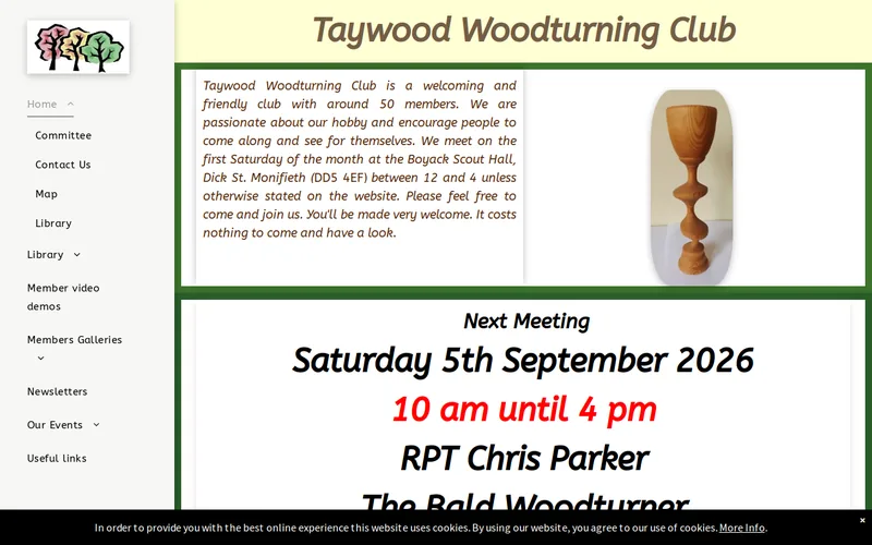Website snapshot for Taywood