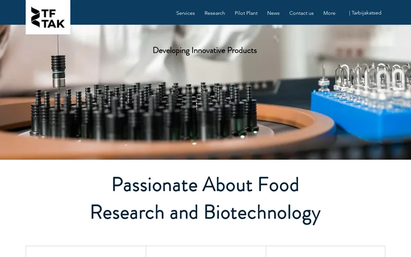 Website snapshot for TFTAK